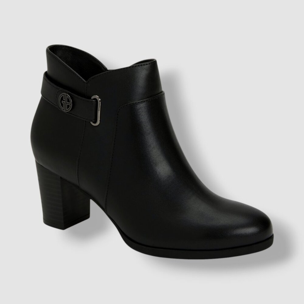 Giani Bernini Memory Foam Artemyss Booties Chocolate Size 8M - F53 - Picture 2 of 4